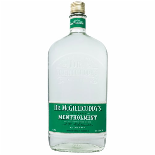 Dr. McGillicuddy's Intense Mentholmint Liqueur Perspective: front