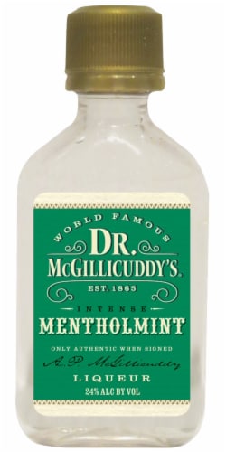 Dr. McGillicuddy's® Intense Mentholmint Liqueur Perspective: front