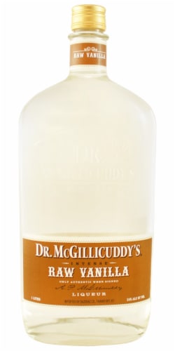 Dr. McGillicuddy's Intense Raw Vanilla Liqueur Perspective: front