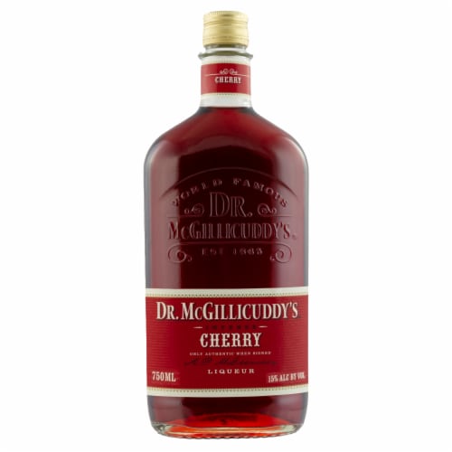Dr. McGillicuddy’s Cherry Liqueur - 30 Proof Perspective: front