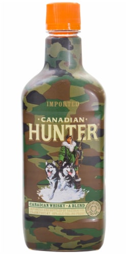 Canadian Hunter Canadian Whisky Perspective: front