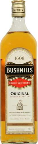 Bushmills Original Blended Irish Whiskey Perspective: front