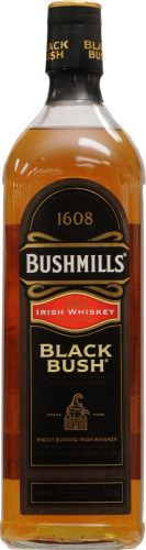 Bushmills Black Bush Blended Irish Whiskey Perspective: front