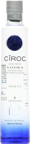CIROC Ultra-Premium Vodka Perspective: front