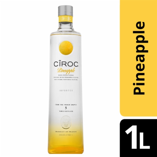 CIROC Pineapple (Made with Vodka Infused with Natural Flavors), 1 L ...