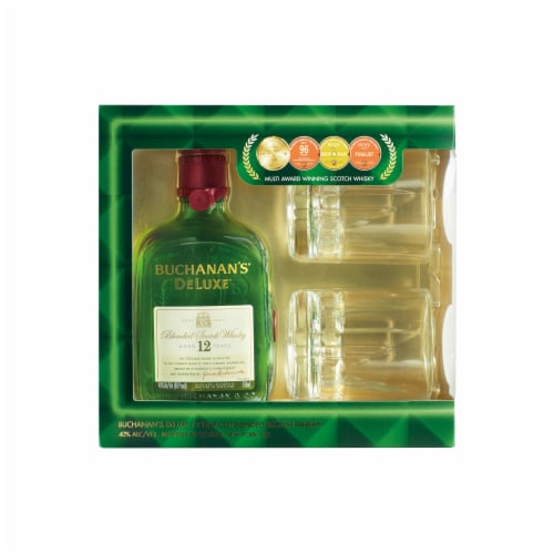 Buchanan's Whisky - Blended Scotch DeLuxe Aged 12 Years Perspective: front