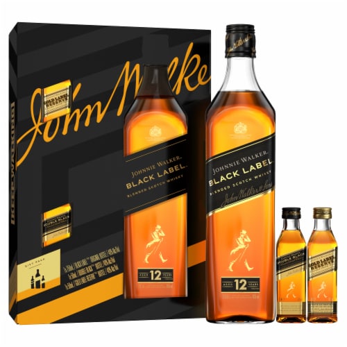 Johnnie Walker Whisky - Blended Scotch JW Black Label Perspective: front