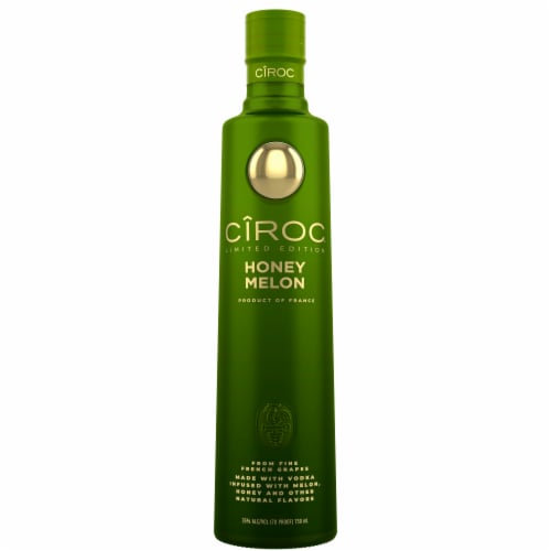 Ciroc Honey Lemon Vodka Perspective: front