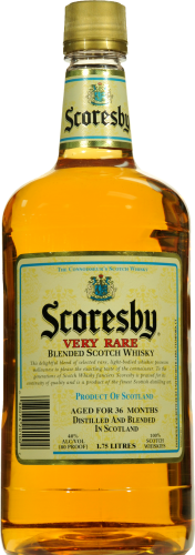 Scoresby Very Rare Blended Scotch Whisky Perspective: front