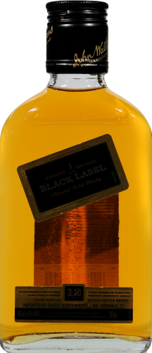 Johnnie Walker Black Label 12 Year Blended Scotch Whisky Perspective: front