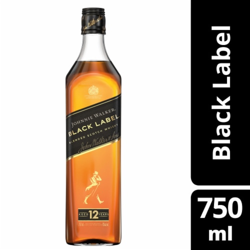 Johnnie Walker Black Label Blended Scotch Whisky, 750 mL - Ralphs