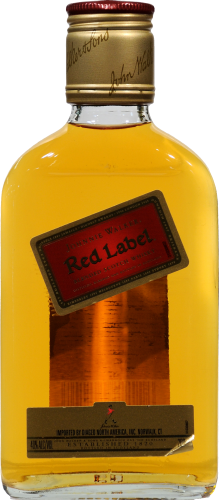 Johnnie Walker Red Label Blended Scotch Whisky Perspective: front