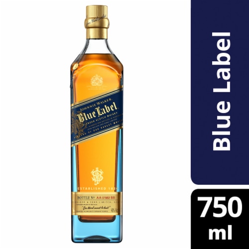 Johnnie Walker Blue Label Blended Scotch Whisky, 750 mL - Ralphs