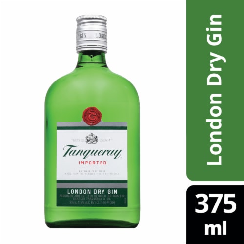 Tanqueray London Dry Gin Perspective: front