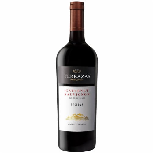 Terrazas De Los Andes Reserva Cabernet Sauvignon Perspective: front