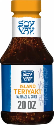 Soy Vay Island Teriyaki Marinade and Sauce Perspective: front