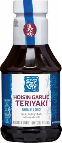 Soy Vay® Hoisin Garlic Teriyaki Marinade & Sauce Perspective: front