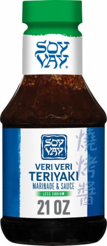 Soy Vay Less Sodium Veri Veri Teriyaki Marinade and Sauce Perspective: front