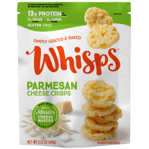 Whisps® Gluten-Free Parmesan Cheese Crisps Perspective: front