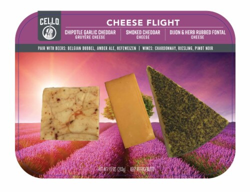 Cello Summer 2022 Cheese Flight Perspective: front