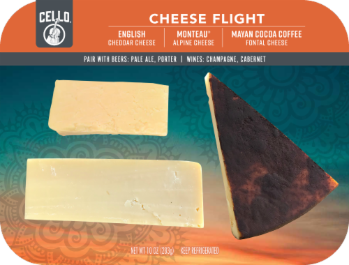 Cello Cheese Flight Perspective: front