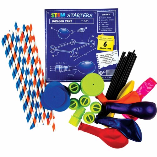 Teacher Created Resources TCR20880 Balloon Cars Stem Starters Perspective: front