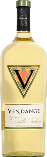 Vendange Semillon Chardonnay California White Blend Wine Perspective: front