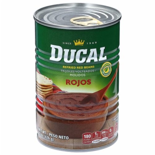 Ducal Refried Red Beans Perspective: front