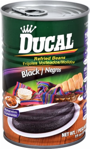 Ducal® Black Refried Beans Perspective: front