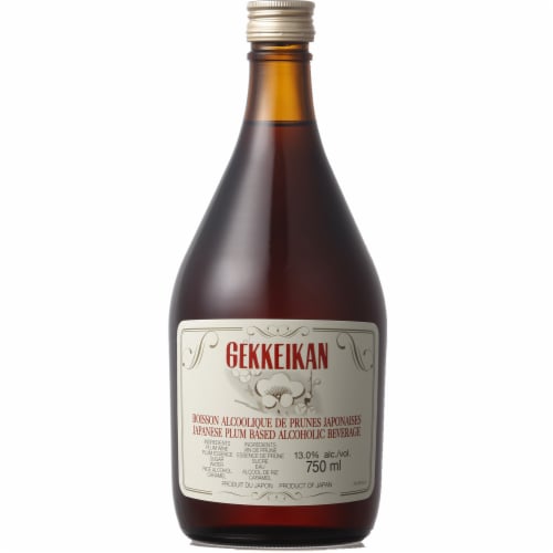 Gekkeikan Plum Japanese Wine Perspective: front
