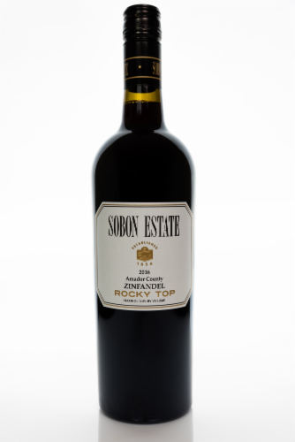 Sobon Estate Rocky Top Zinfandel Perspective: front