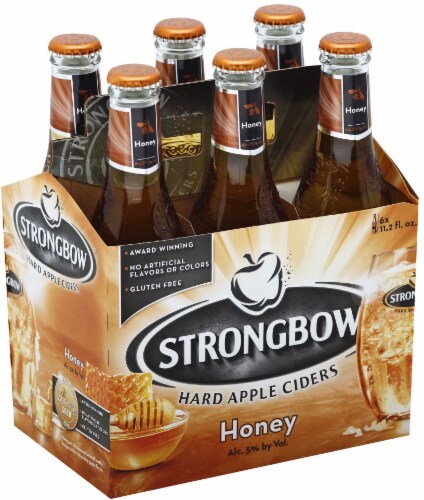 Strongbow Honey Hard Apple Cider Perspective: front