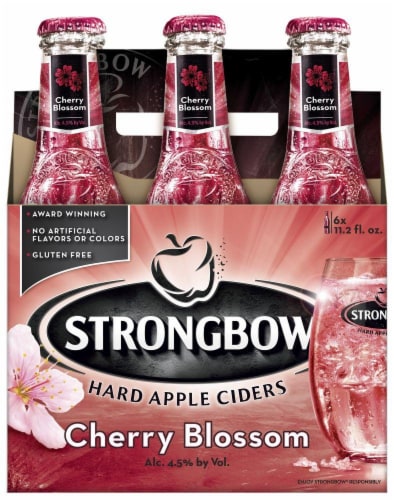 Strongbow® Cherry Blossom Hard Apple Cider Perspective: front