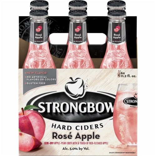 Strongbow® Rose Apple Hard Cider Perspective: front