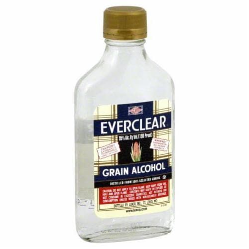Everclear Grain Whiskey Perspective: front