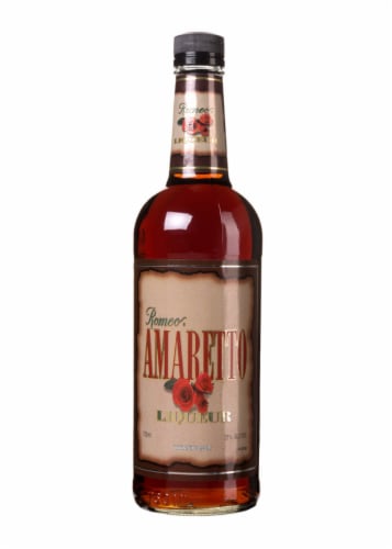 Romeo® Amaretto Liqueur Perspective: front