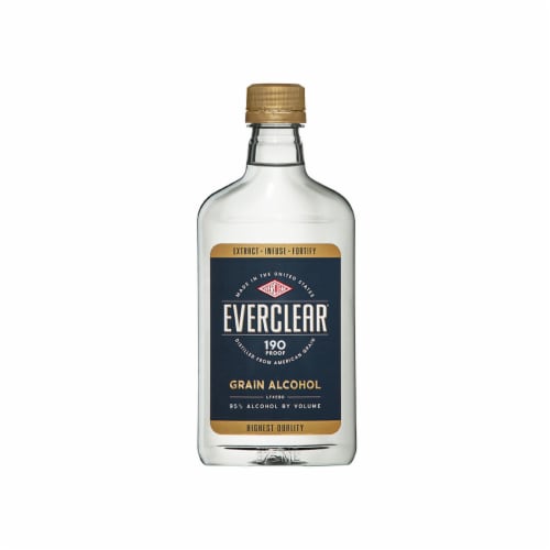 Everclear Grain Alcohol Perspective: front