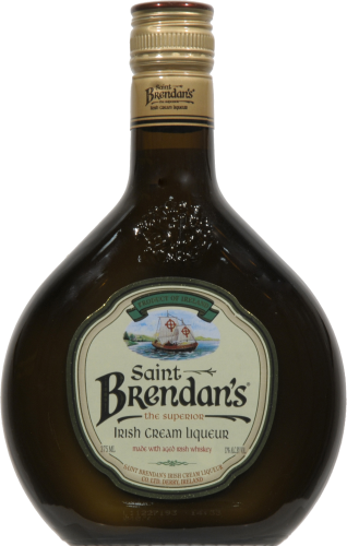 Saint Brendan's Irish Cream Cordial Perspective: front