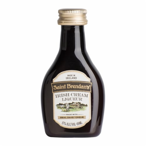 Saint Brendan's Irish Cream Liqueur Perspective: front