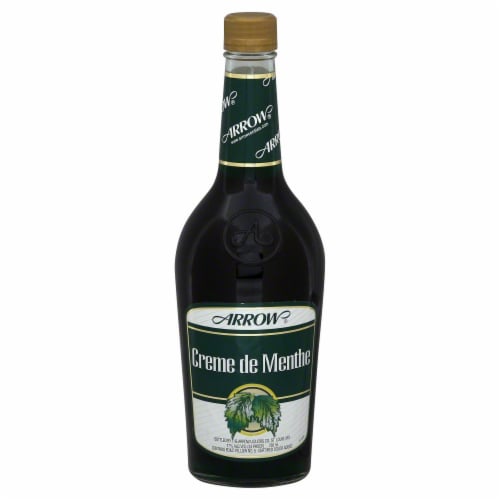 Arrow Creme de Menthe Liqueur Perspective: front