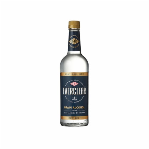 Everclear Grain Alcohol Perspective: front