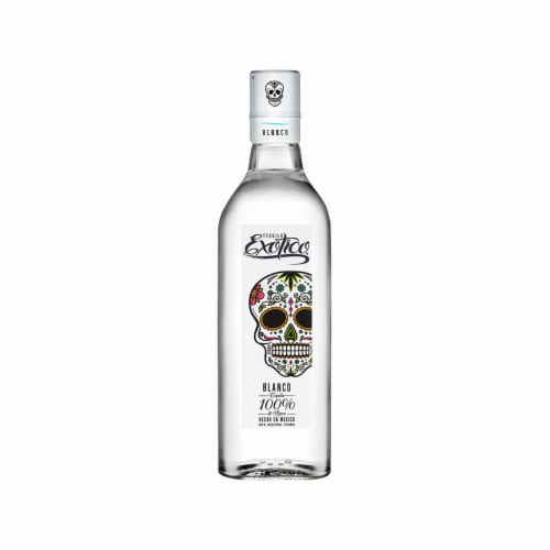 Exotico Tequila Blanco Perspective: front