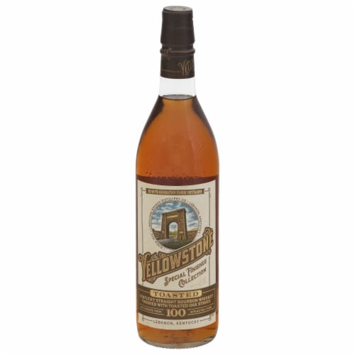 Yellowstone® Special Finishes Collection Toasted Kentucky Straight Burbon Whiskey Perspective: front