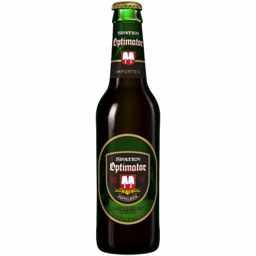 Spaten Optimator Doppelbock Beer Perspective: front