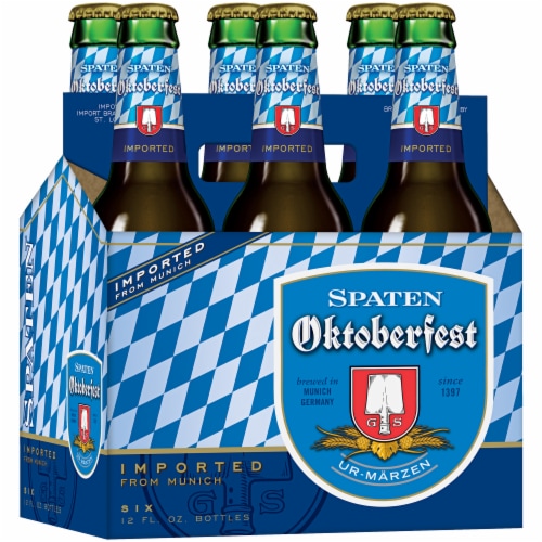 Spaten Oktoberfest Marzen Beer Perspective: front