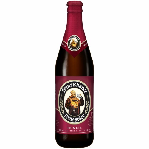Franziskaner Hefeweisse Dunkel Perspective: front