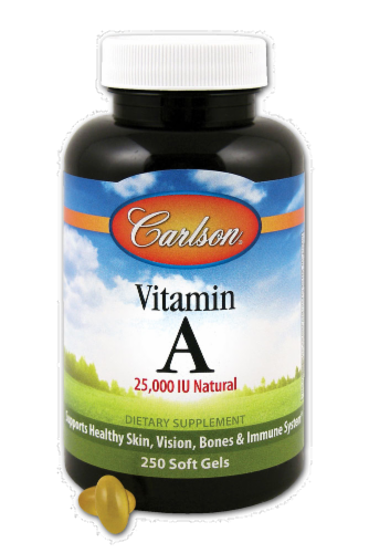 Carlson Vitamin A Soft Gels Perspective: front