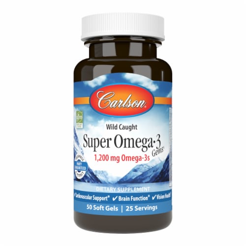 Carlson Super Omega-3 Fish Oil Perspective: front