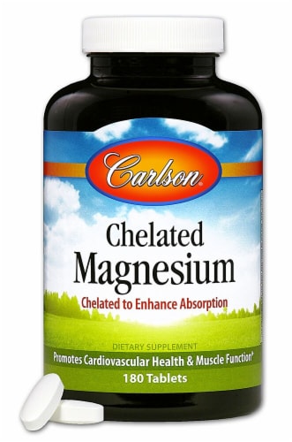 Carlson  Chelated Magnesium Perspective: front