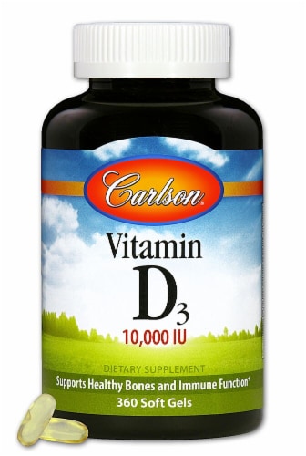 Carlson Vitamin D Supplements Perspective: front